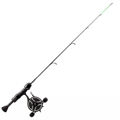 13 Fishing The Snitch Pro/FreeFall Ghost Inline Ice Combo 23″ LH
