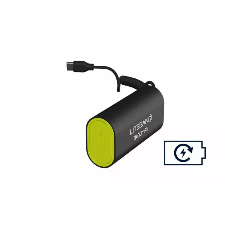 3400 mAh Rechargeable Battery|Red&High Vis Yellow