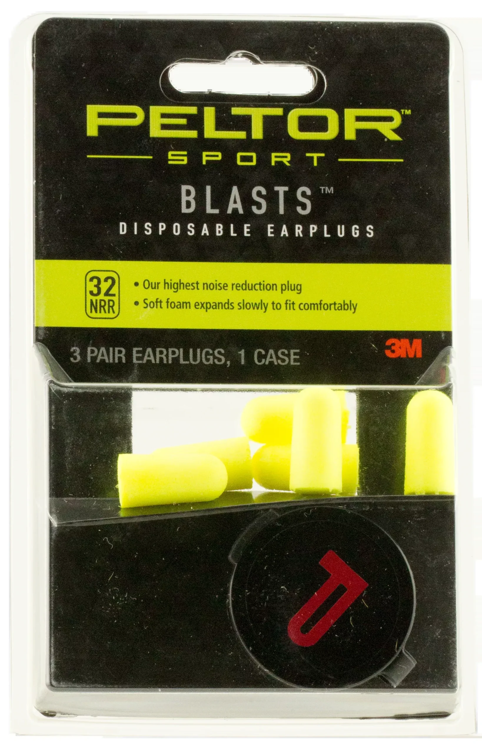 3m Peltor Sport, Pel 97080Blasts Disposable Earplugs