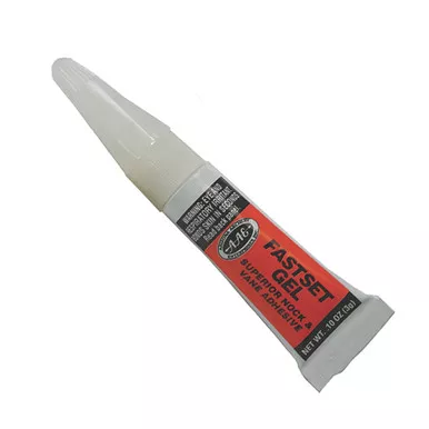 AAE FSAGA3 Fast Set Gel Cyanoacrylate Adhesive for Arrows, 3 Grams, Clear