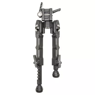 Accu-Tac BRBG200 BR-4 G2 Bipod 5.5"-8.25" Adjustment Black Hardcoat Anodized 6061-T6 Aluminum