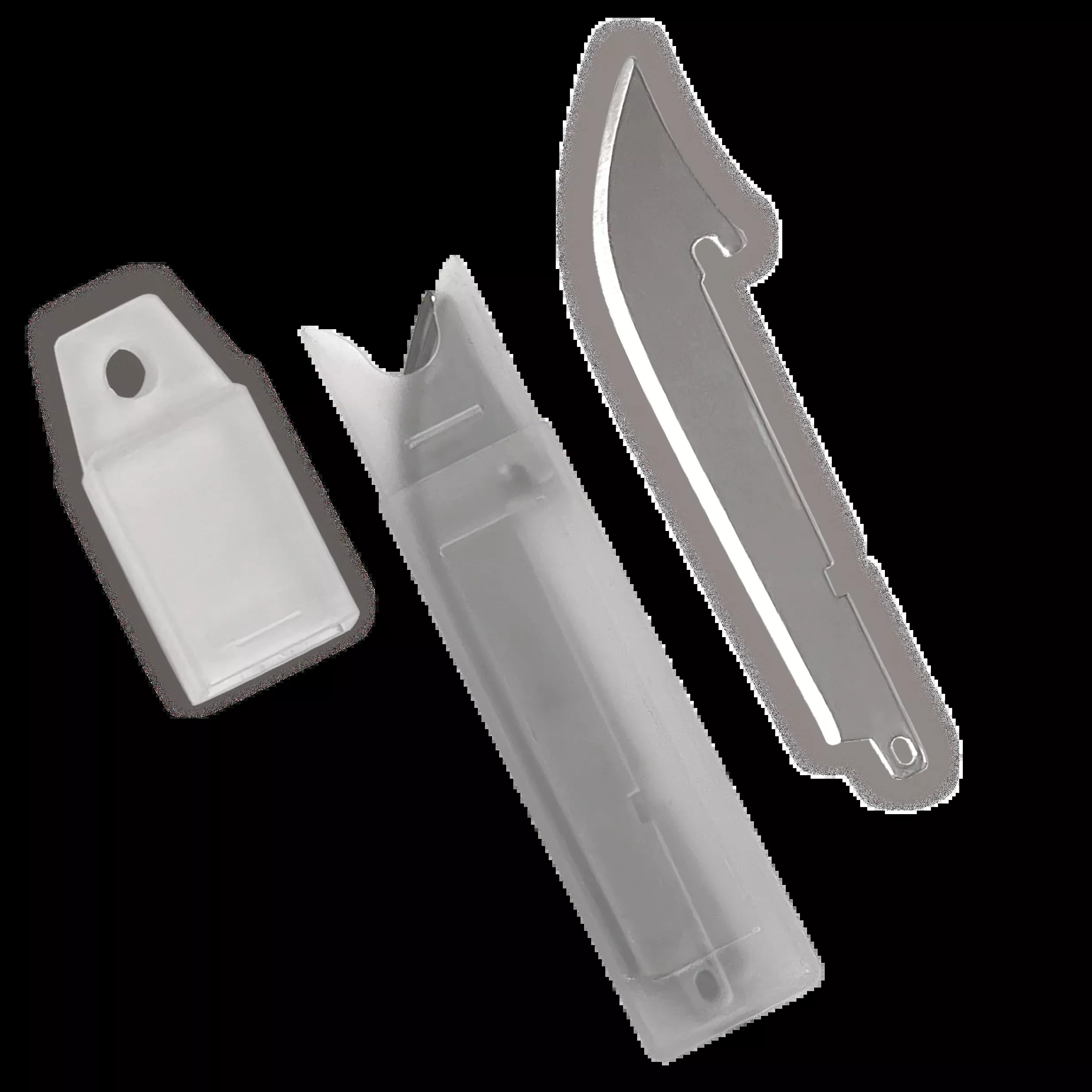 Accusharp Replaceable Blade Razor, Fpi 742cAccusharp Blade Replace Razor Knife 3.5