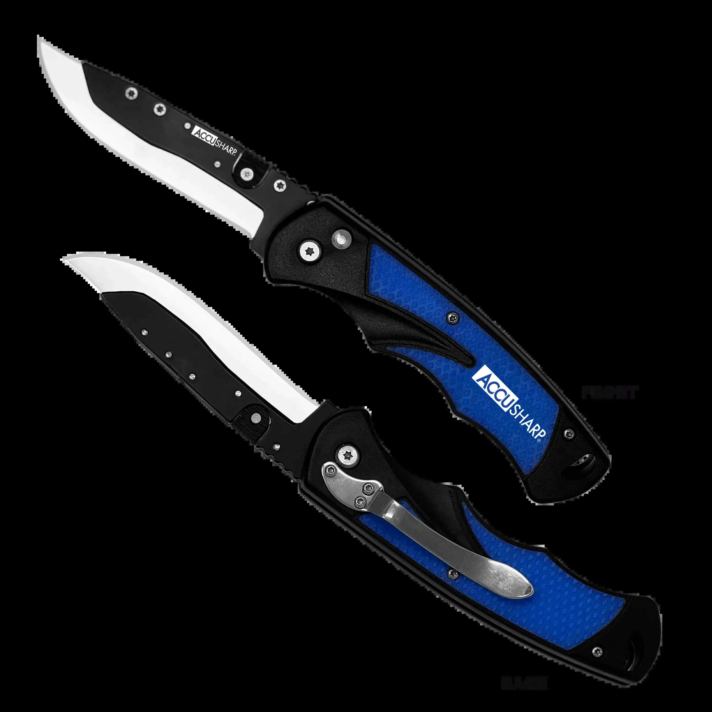 Accusharp Replaceable Blade Razor, Fpi 743cAccusharp Blade Replace Razor Knife Blue