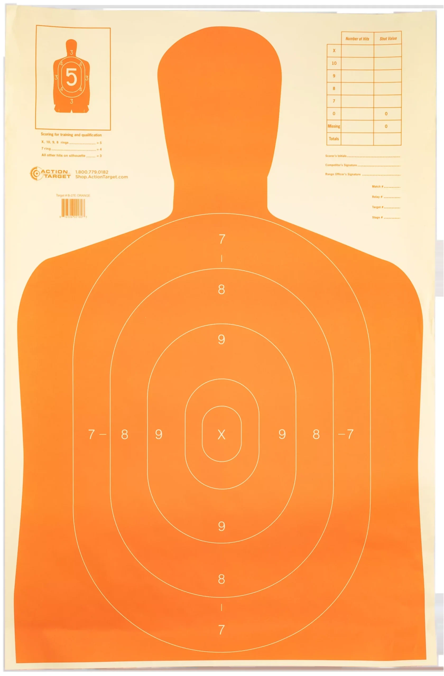 Action Tgt B27e 100pk