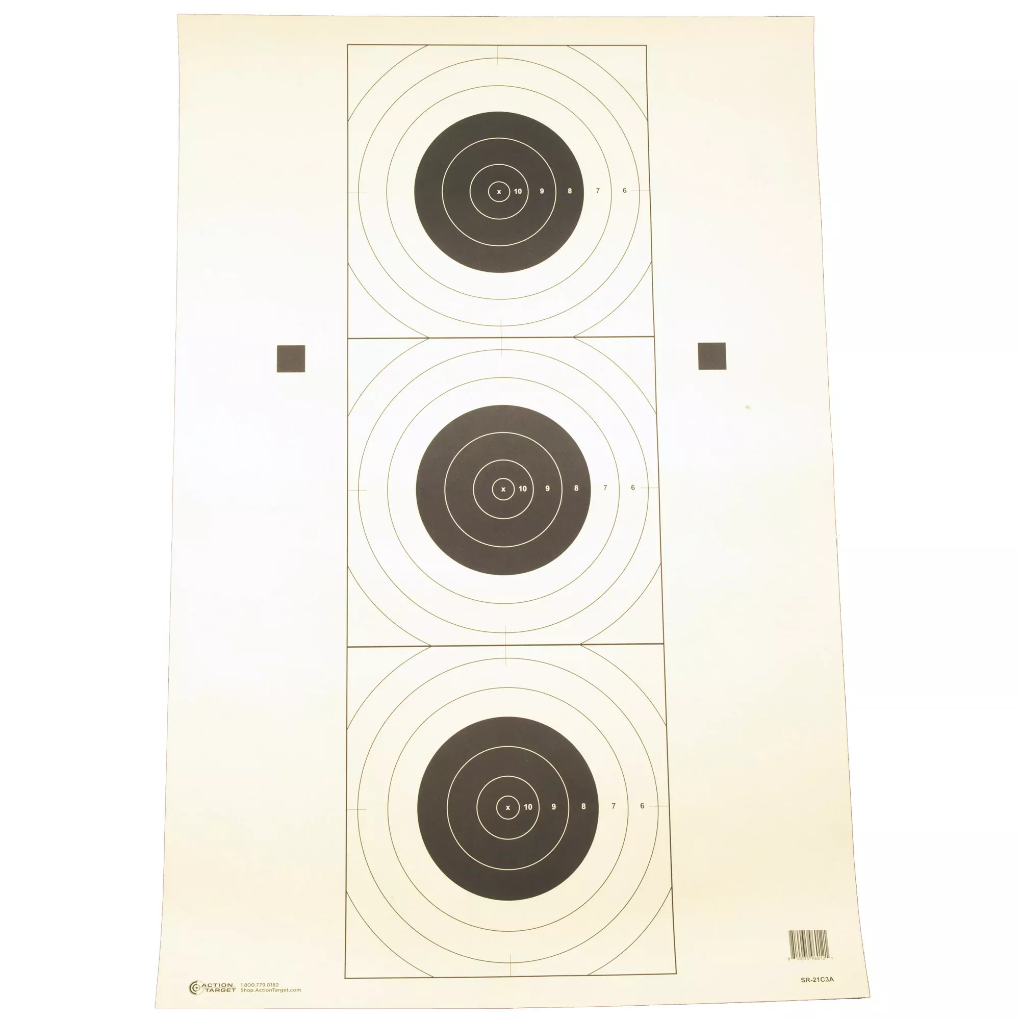Action Tgt Bullseye Trng Crm 100pk