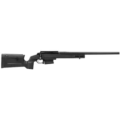 Aero Precision APBR01030002 SOLUS Bravo 6.5 Creedmoor 5+1 22" Threaded Sendero Profile, Black, Fully Adjustable KRG Bravo Chassis, Single Stage Trigger, Scope Mount