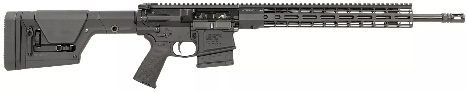 Aero Precision M5 308 Win 10+1 18" Heavy, Black, 15" RM15 M-LOK Handguard