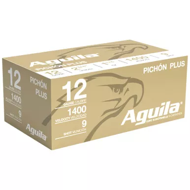 Aguila 1CHB1297 Pichon Plus 12Gauge 2.75″ 1 1/4oz 9Shot 10 Per Box/25 Case