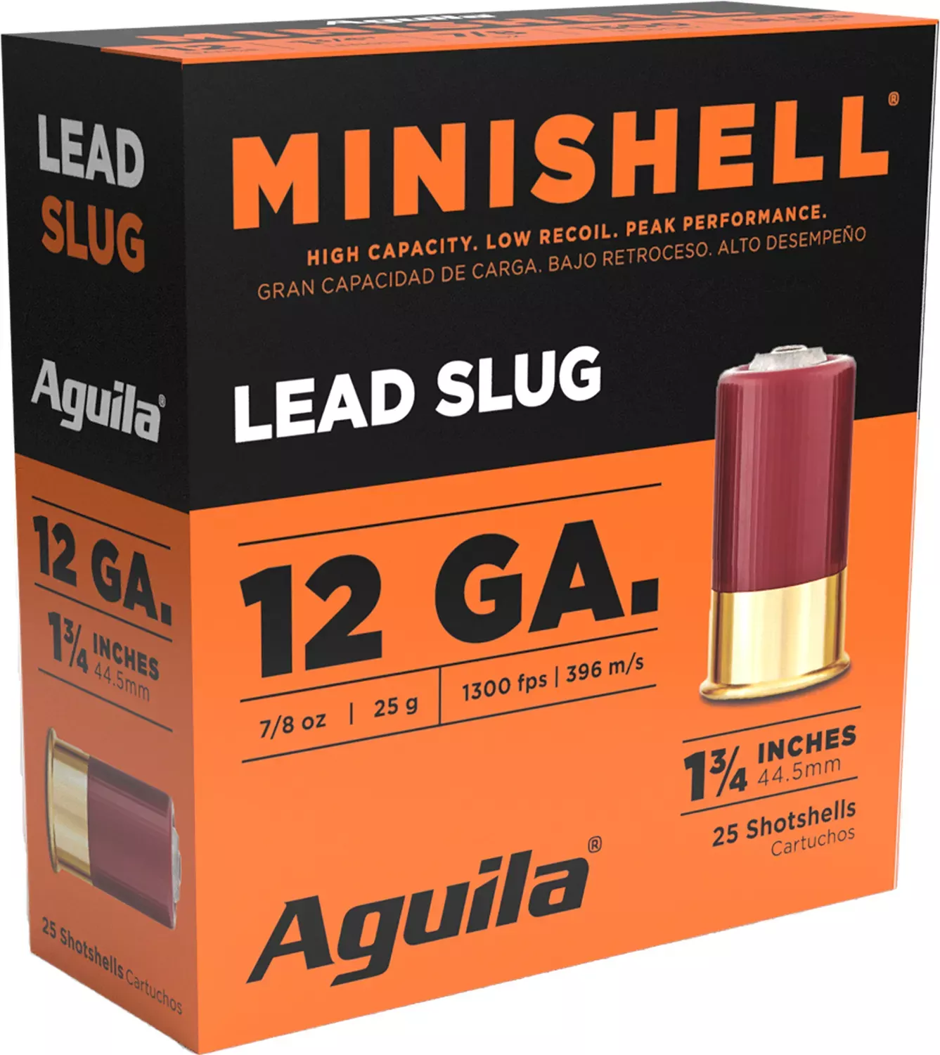 Aguila Minishell 12 Gauge Ammo 1.75″ 5/8oz 25 Rounds 1CHB1386