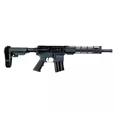 Alexander Arms PHI50ST Highlander 50 Beowulf 7+1 12" Black Fluted Threaded Barrel, Black Anodized Picatinny Rail Receiver, SB Tactical SBA3 Brace, Black Ergo Grip