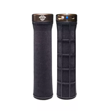ALL MOUNTAIN STYLE Berm Red Bull Rampage Black Grips (AMSGP2RBRB)