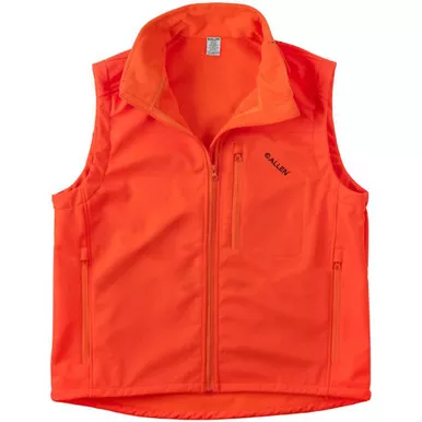 Allen Company Softshell Blaze Orange Hunting Vest, Orange