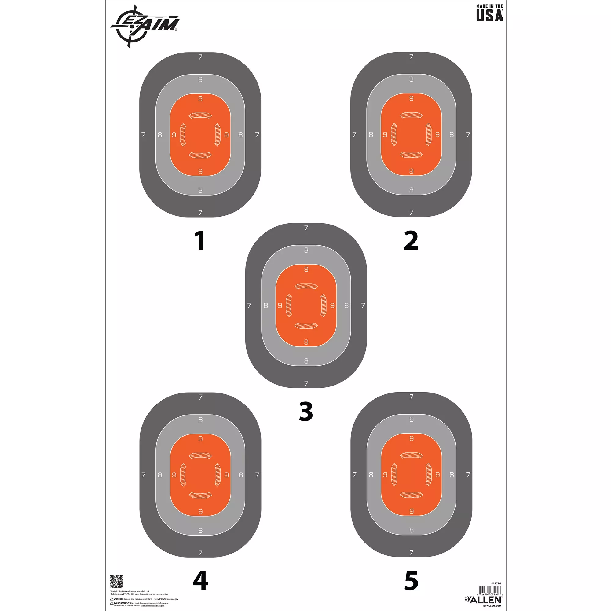 Allen Ezaim 5 Spot Trgt 23×35 50pk