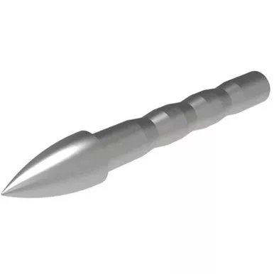 Altra AA-PT-00022 204 Glue-In Point,100 Grain, 250-350 Spine, Grey, 12 Pack