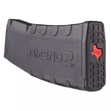 Amend2 A2TX556BLK30 Texas Special Edition 30rd 223 Rem/5.56x45mm NATO Compatible w/ AR-15/M16/M4 Black Polymer