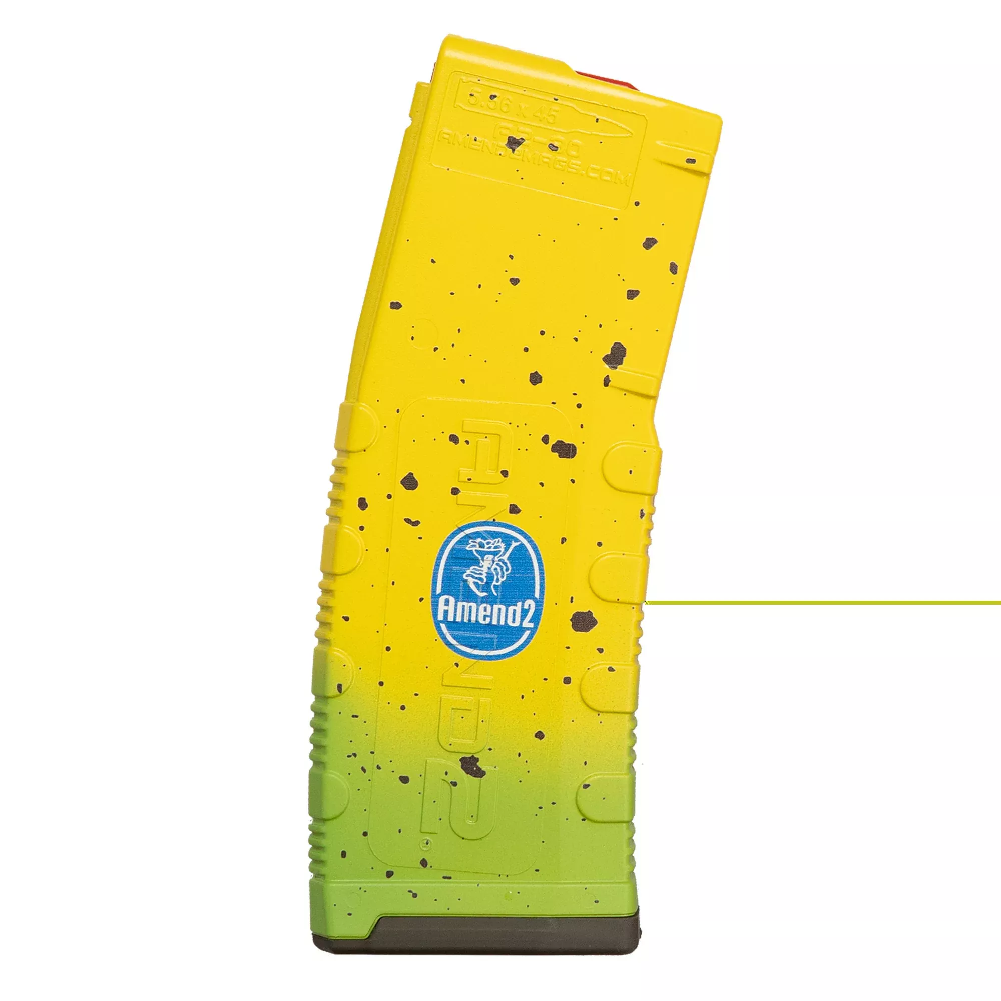 Amend2 Ar-15 Magazine 5.56×45 – 30rd Polymer Banana/yellow