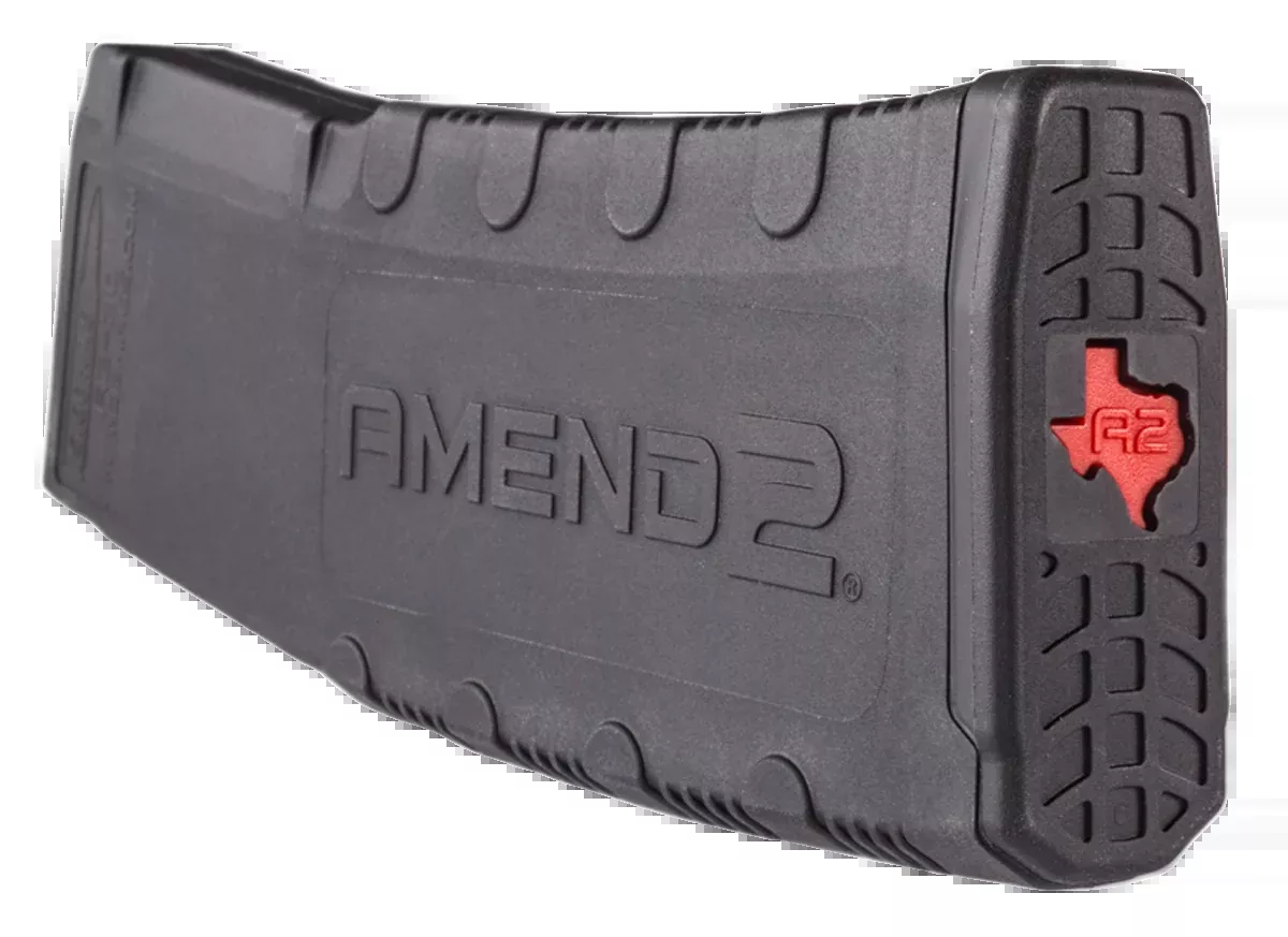 Amend2 Ar-15 Magazine 5.56x45 - 30rd Polymer Black Tx Edition