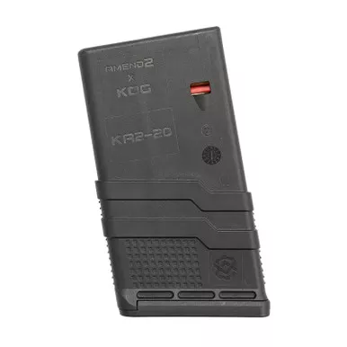 Amend2 SCARMOD3BLK20 20rd 7.62x51 Fits AR-15 Black Polymer