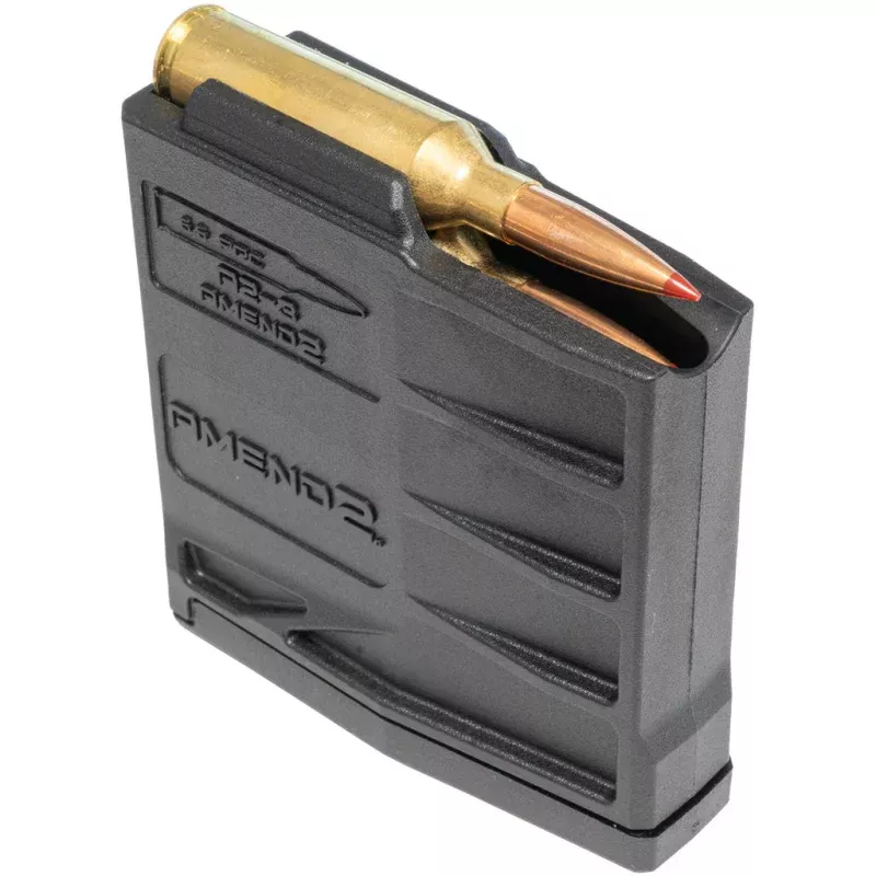 Amend2 Short-Action Magnum AICS Magazine 6.5 PRC Black 3 rd.