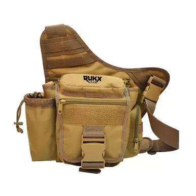 AMERICAN TACTICAL IMPORTS RUKX Gear Single Strap Tan Sling Bag (ATICTSBT)