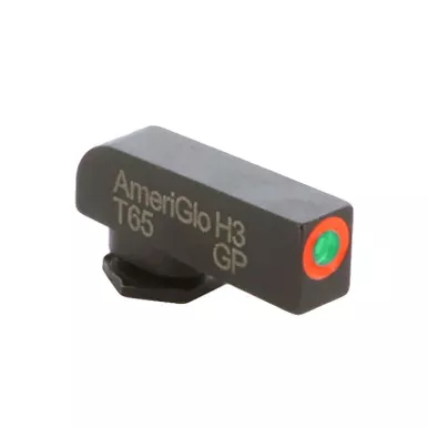 AMERIGLO Green Tritium Orange Outline Front Sight For Glock (GL-212T-ORC)