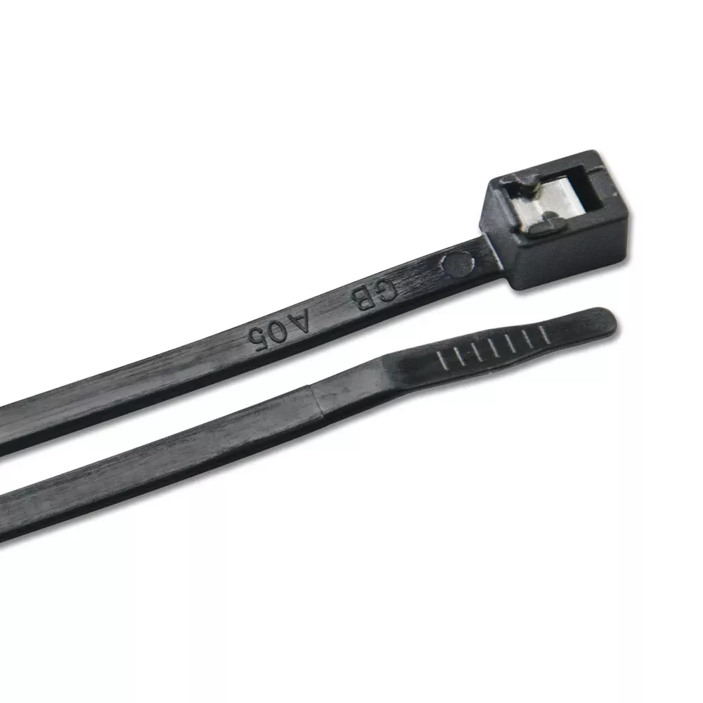 Ancor 11" UV Black Self Cutting Cable Zip Ties - 20-Pack
