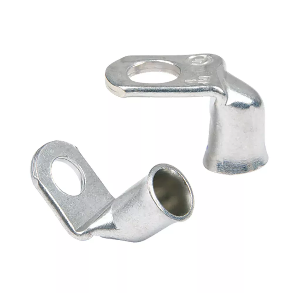 Ancor 90° Tinned Copper Lug #1/0 – 3/8″ – 2-Piece