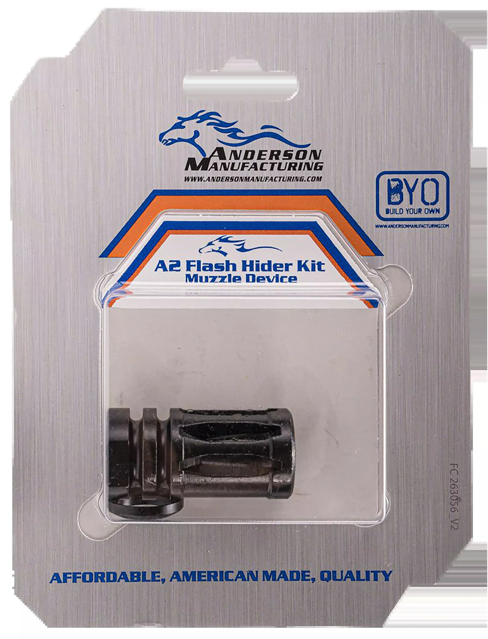 Anderson Flash Hider, And G2-k031-a000-0p Ar15 A2 Flash Hider 556