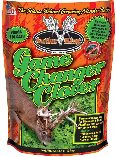 Antler King Game Changer - Clover 2.5# Perenial 1/4 Acre