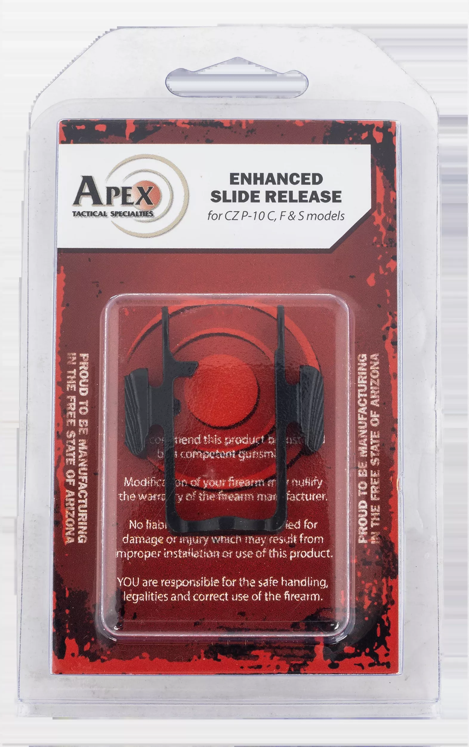 Apex Enhcd Slide Rls Cz P-10 C/ Fs