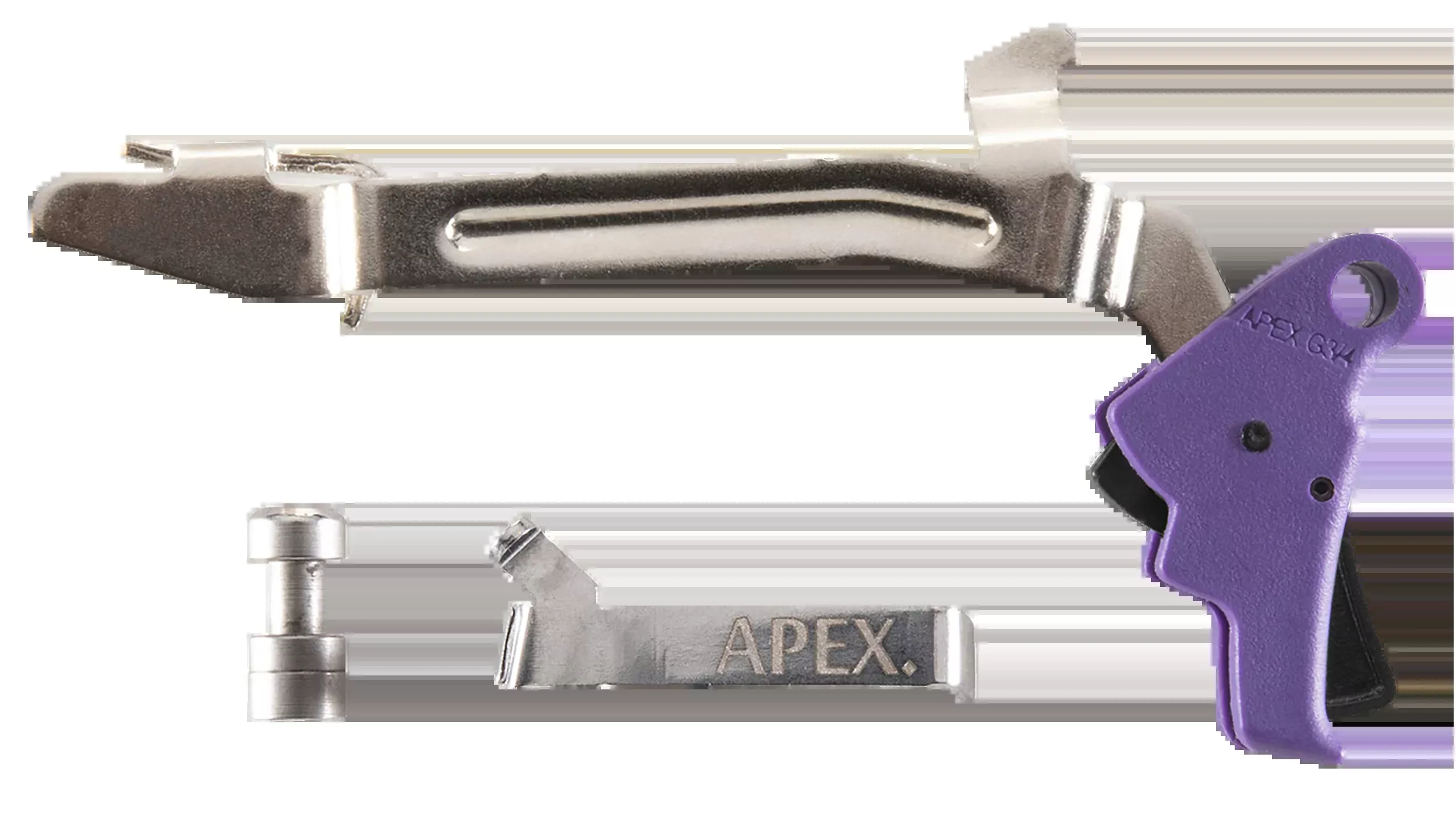 Apex Tactical Specialties Action Enhancement, Apex 102p165Poly Trigger Kit G17 G19 Purple