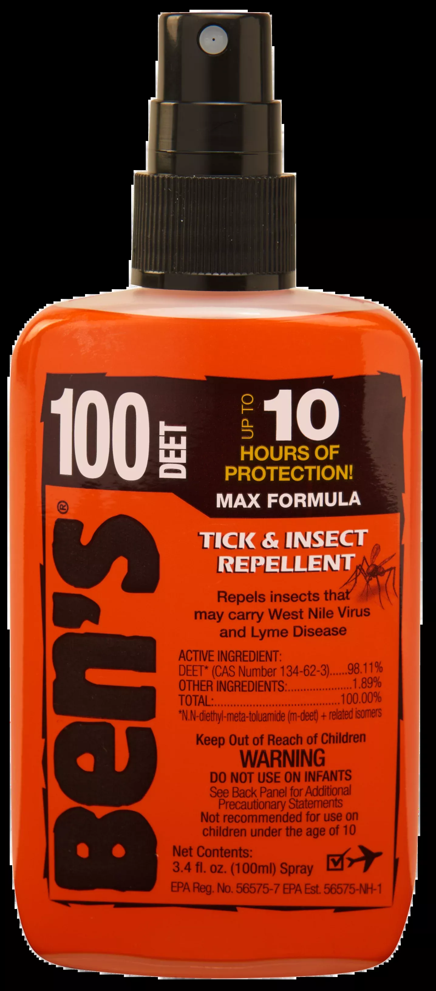 Arb Ben's 100 Insect Repellent - 100% Deet 3.4oz Pump (carded)