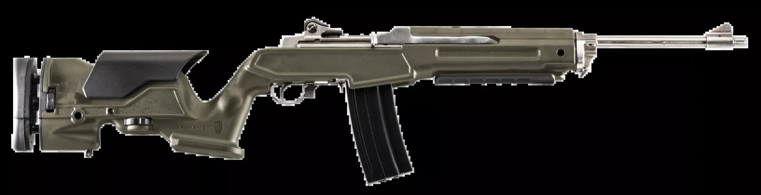 Archangel Precision Stock, Pro Aaminiod Mini14/30 Prec Stk Odg