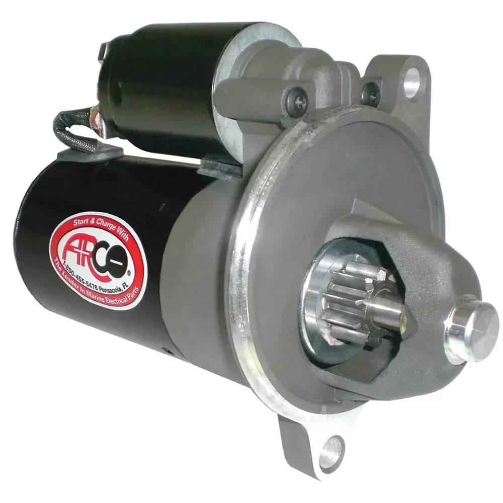 ARCO Marine High-Performance Inboard Starter w/Gear Reduction & Permanent Magnet – Clockwise Rotation