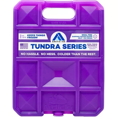Arctic Ice 1205 Tundra Series Reusable Ice Pack, 2.5 lbs, Purple
