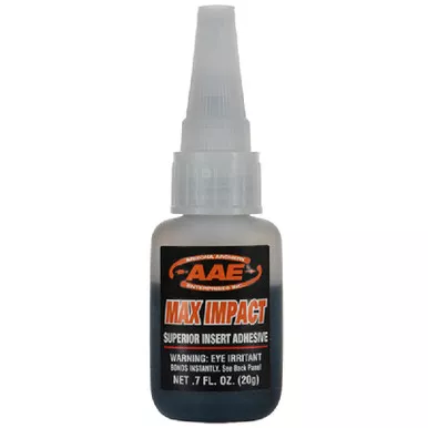Arizona Archery Enterprises AAE Max Impact Insert Glue for Arrow Inserts .7 oz.
