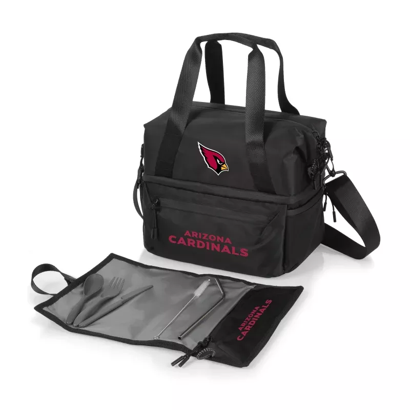 Arizona Cardinals – Tarana Recycled Lunch Bag Cooler with Utensils