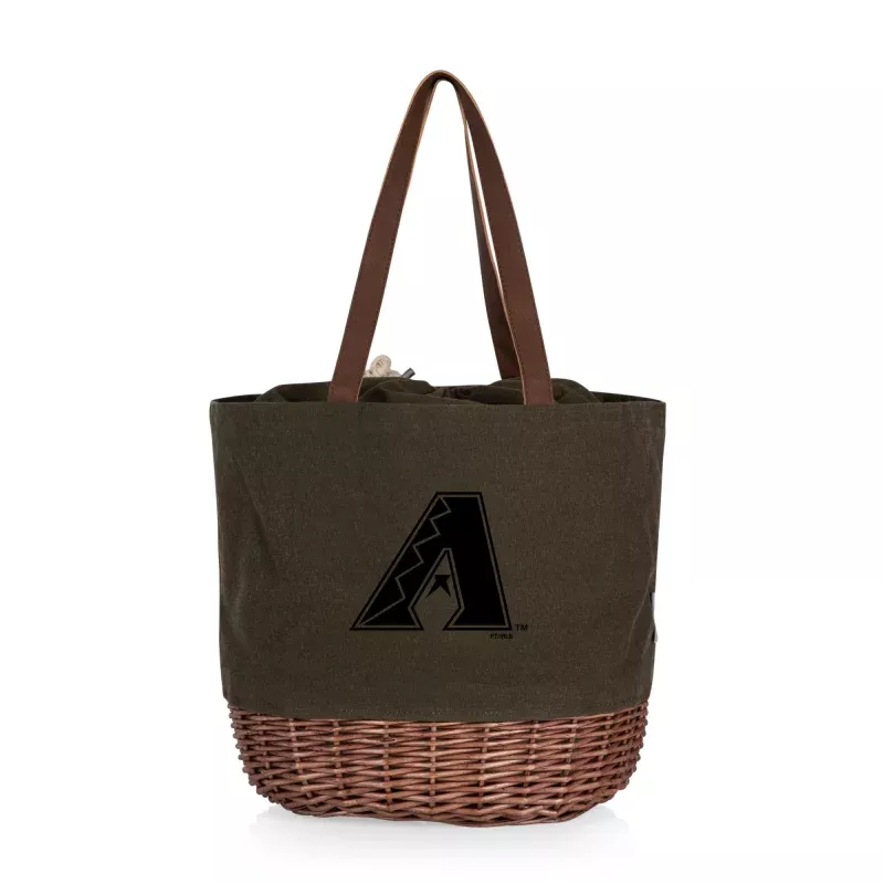 Arizona Diamondbacks – Coronado Canvas and Willow Basket Tote