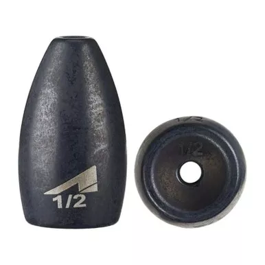Ark No Chip No-Insert Tungsten Flipping Weights 1/2 Oz Black