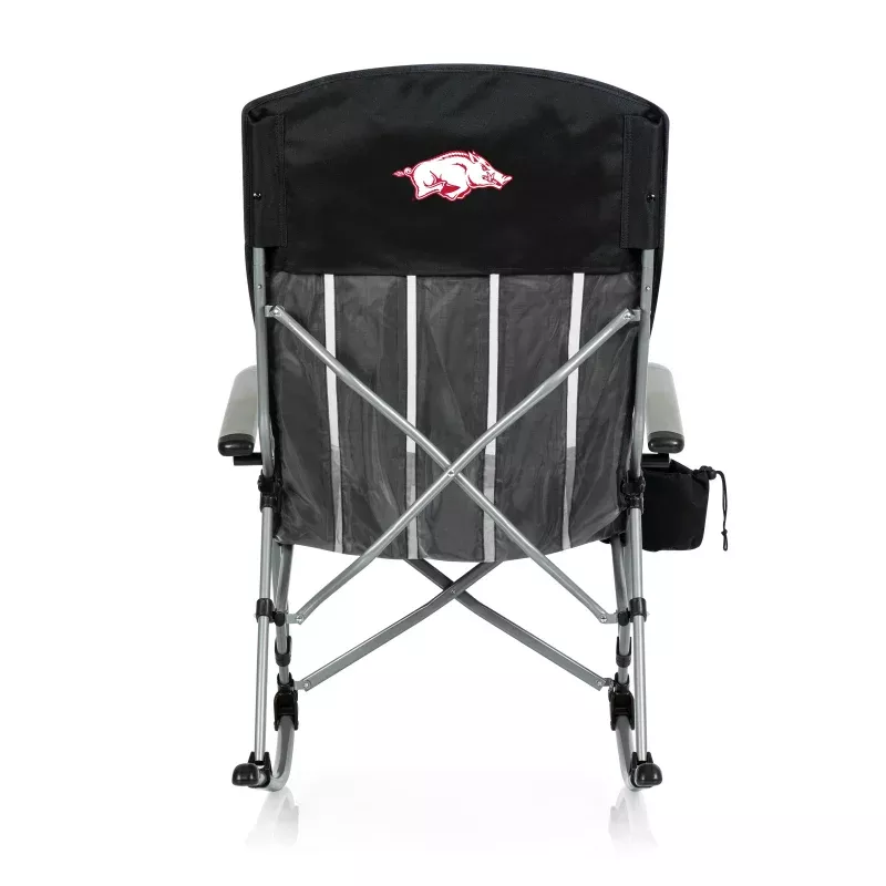 Arkansas Razorbacks – Outdoor Rocking Camp Chair