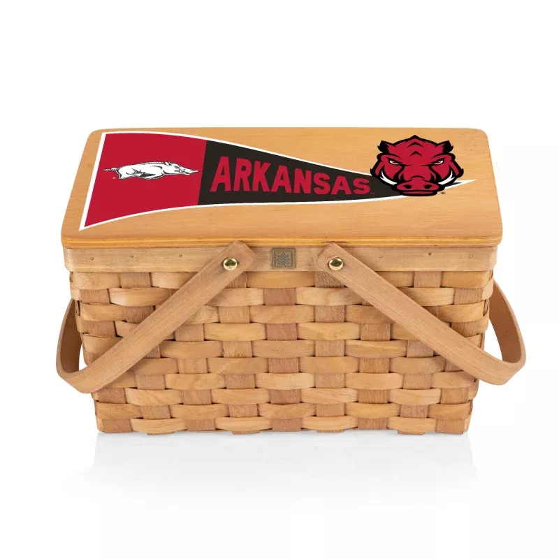 Arkansas Razorbacks – Poppy Personal Picnic Basket