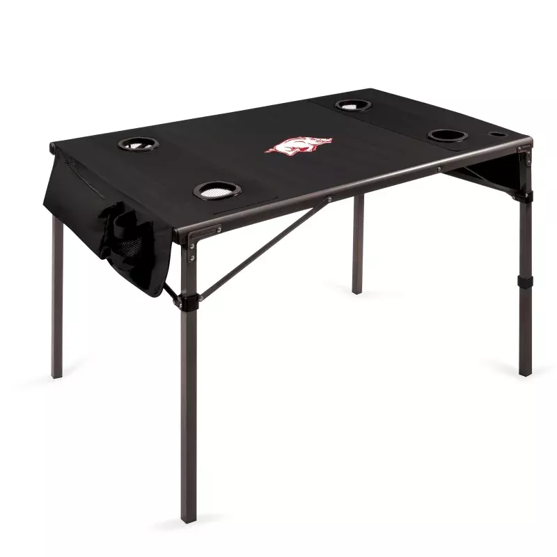 Arkansas Razorbacks – Travel Table Portable Folding Table