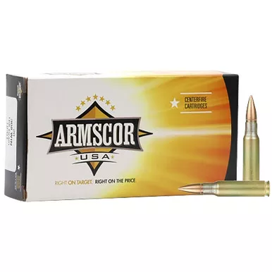Armscor AC3082N USA 308Win 168gr Hollow Point Boat Tail 20 Per Box/10 Case