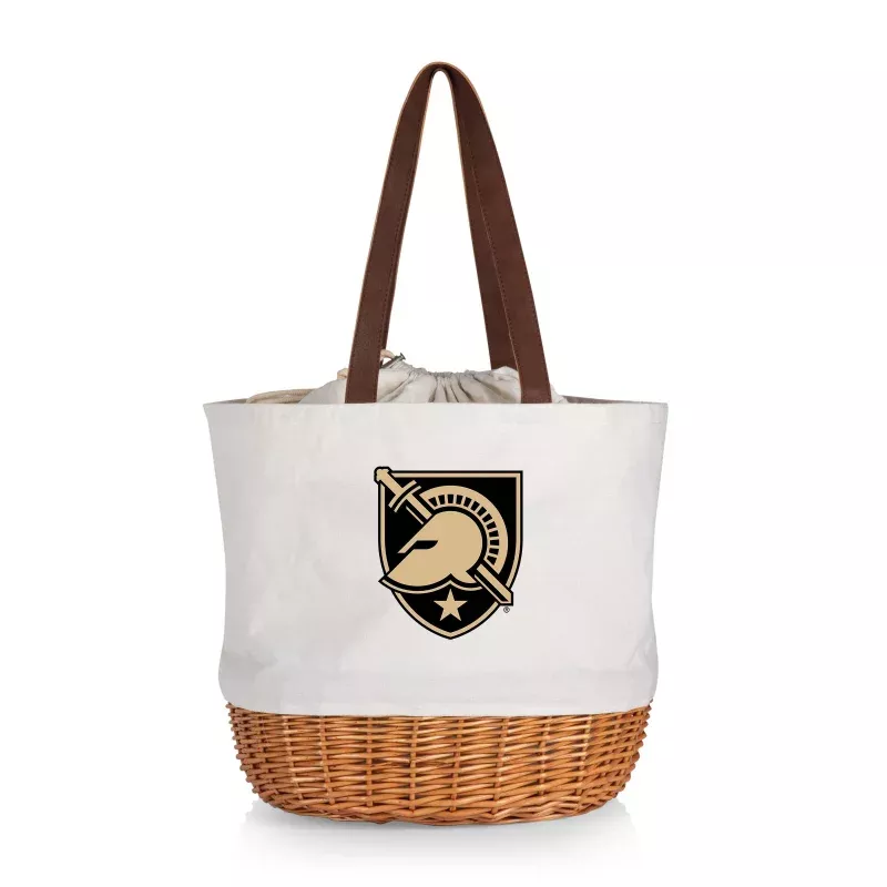 Army Black Knights – Coronado Canvas and Willow Basket Tote