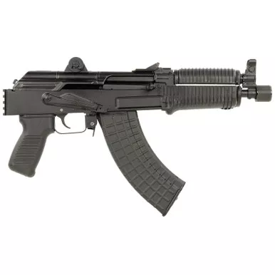Arsenal SAM7K55 SAM7K 7.62x39mm 30+1 8.50" Black Steel Threaded Barrel, Polymer Handguards, Black Aluminum Forged & Milled Receiver, Mounted 1913 Picatinny Rail, Black Polymer Grips