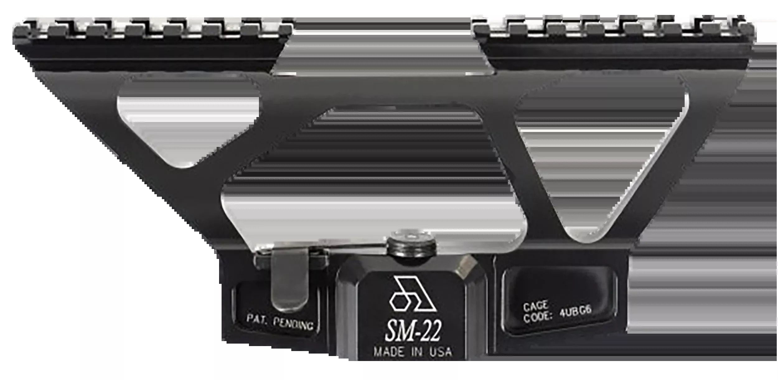 Arsenal Scope Mount Sam7k - 5.8" Picatinny Rail Black