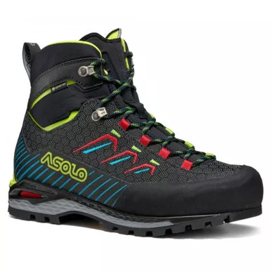 ASOLO Women's Freney Light Evo Mid GV Black/Lime Green Boots (B01085-A248)