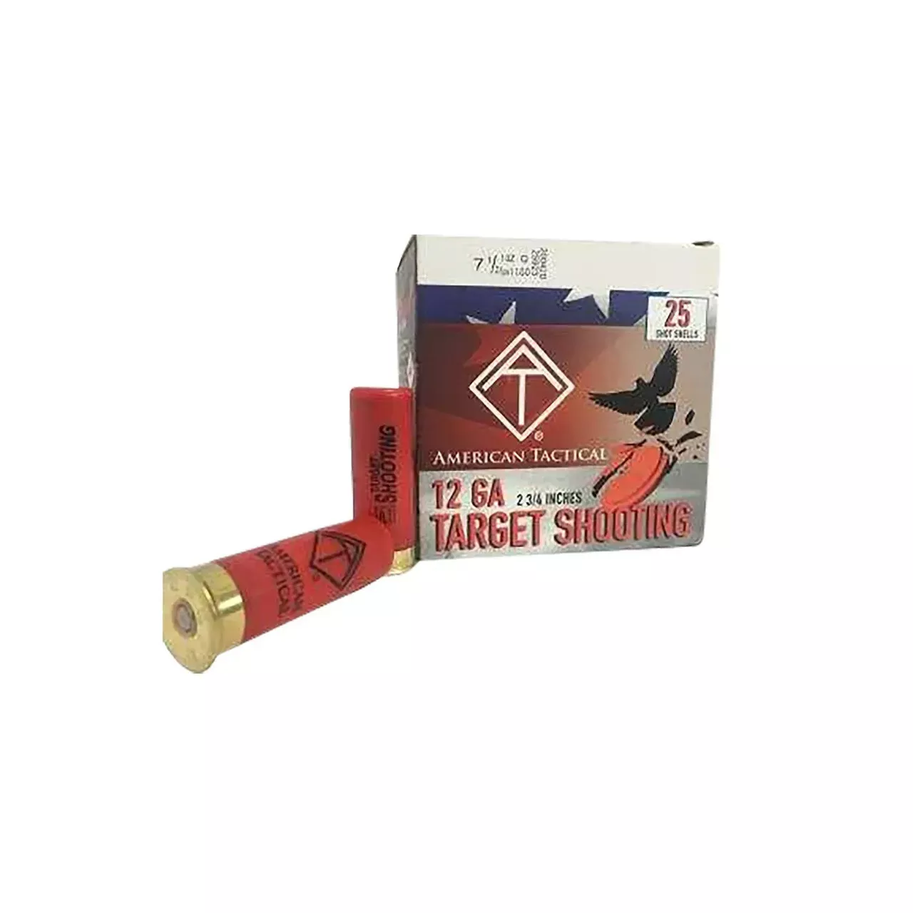 ATI 12 GA 2 3/4″ 1 oz. #7.5 Shot 25 Rounds