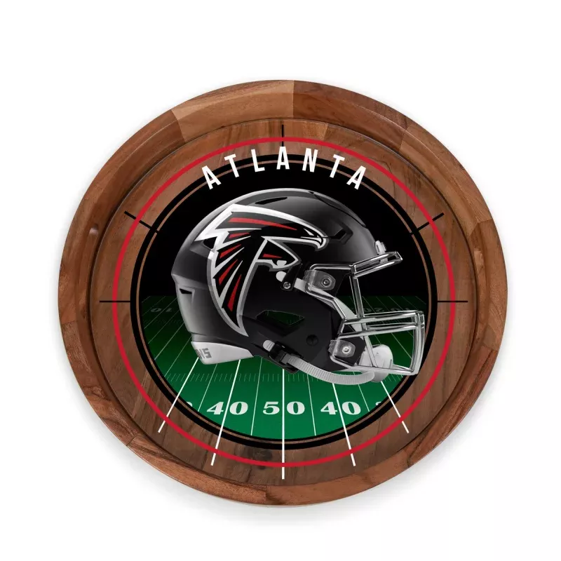 Atlanta Falcons – Barista Serving Tray with Glass Insert