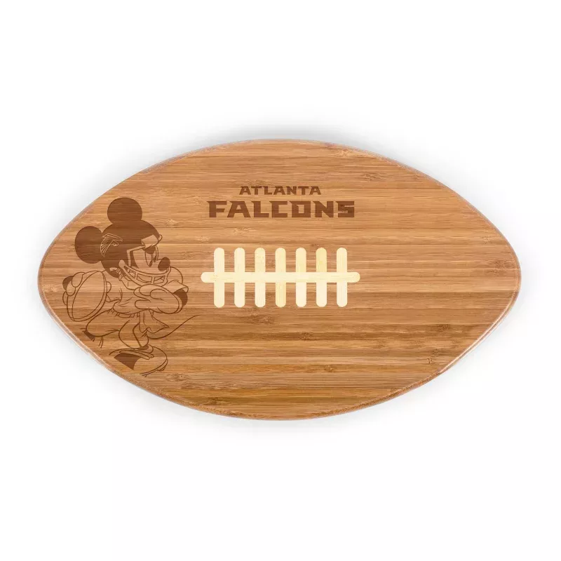 Atlanta Falcons Mickey Mouse – Touchdown! Football Cutting Board & Serving Tray